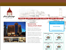 Tablet Screenshot of hariheritage.com